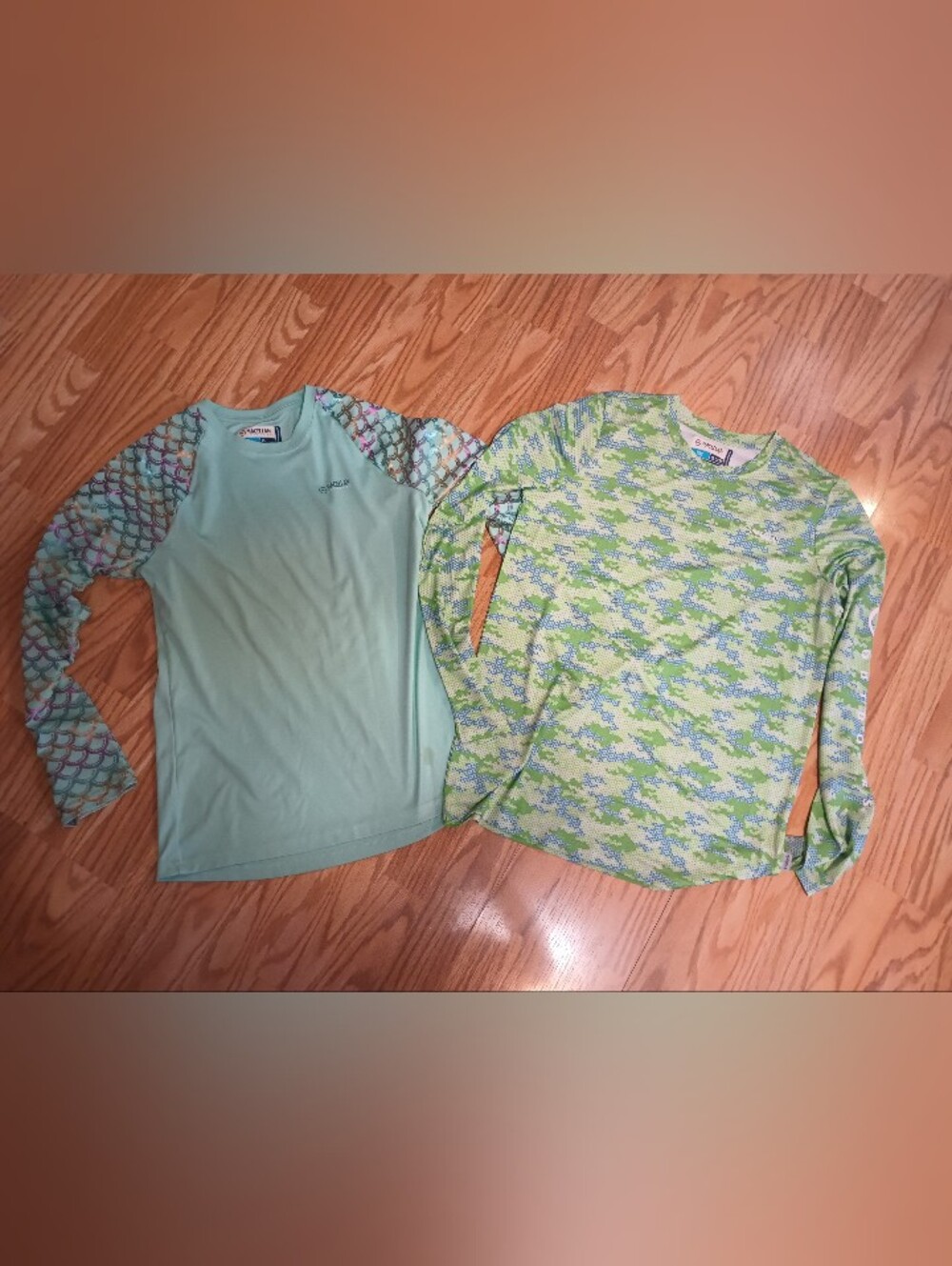 Magellan Fish Gear Shirts. Moisture Wicking. Girl's XL (14/16)